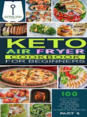 cover image of Keto Air Fryer Cookbook for Beginners Part 3